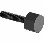 BSC PREFERRED Steel Hex-Head Thumb Screw 1/4-20 Thread Size 1-1/4 Long 90732A420